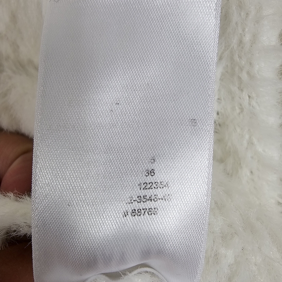 Aritzia Sunday Best Kitten Sweater in White - Size M - Picture 9 of 9